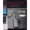 Dockingstation ICY BOX IB-DK4040a-CPD — 10-in-1 USB-C, HDMI 4K60Hz, VGA, 3×USB-A, Gigabit-LAN, PD 100W, SD/MicroSD, Aluminium