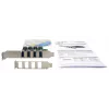 EXSYS 4-Port USB 3.2 Gen 1 PCIe-Karte mit Self-Power 3A Renesas