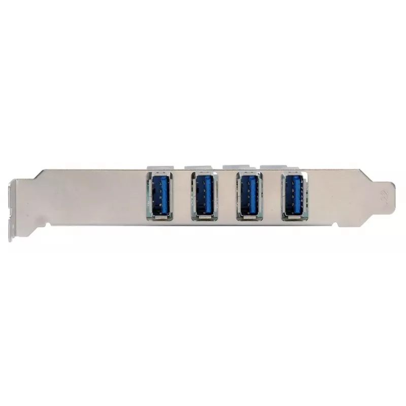 EXSYS 4-Port USB 3.2 Gen 1 PCIe-Karte mit Self-Power 3A Renesas