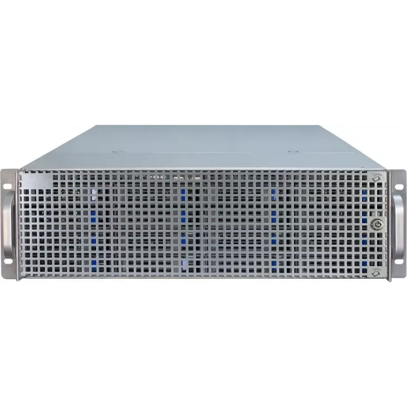 Servergehäuse Inter-Tech 3U-3416 Rack Schwarz