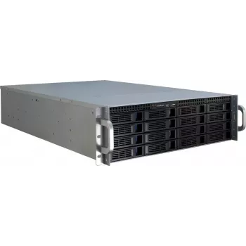 Servergehäuse Inter-Tech 3U-3416 Rack Schwarz