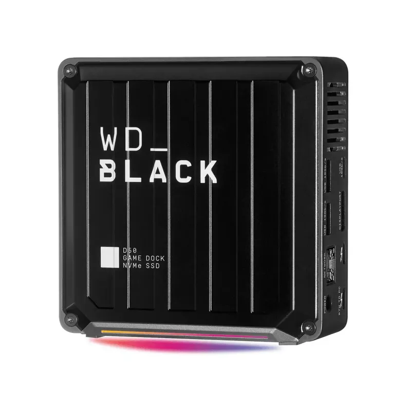 SSD Western Digital D50 Wired Thunderbolt 3 Schwarz