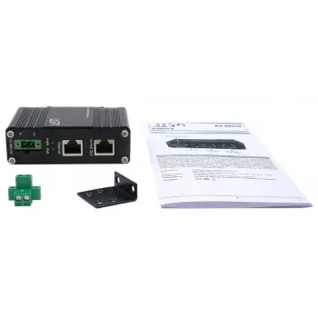 EXSYS PoE++ Gigabit-Injektor 60W -40 °C bis +80 °C
