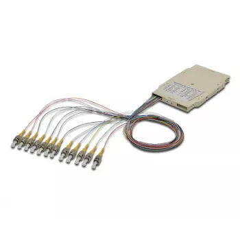 Spleißkassette Digitus A-96911-02-UPC mit 12 Pigtails ST OS2