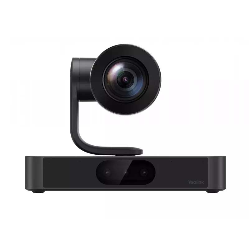 Konferenzkamera Yealink SmartVision 80 mit 20-fachem optischen Zoom, Schwarz, Standfuß