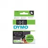 DYMO Authentic D1-Etiketten | 24 mm x 7 m Rolle | Weiß auf Schwarz bedruckt | Selbstklebende Etiketten für LabelManager Etikettendrucker