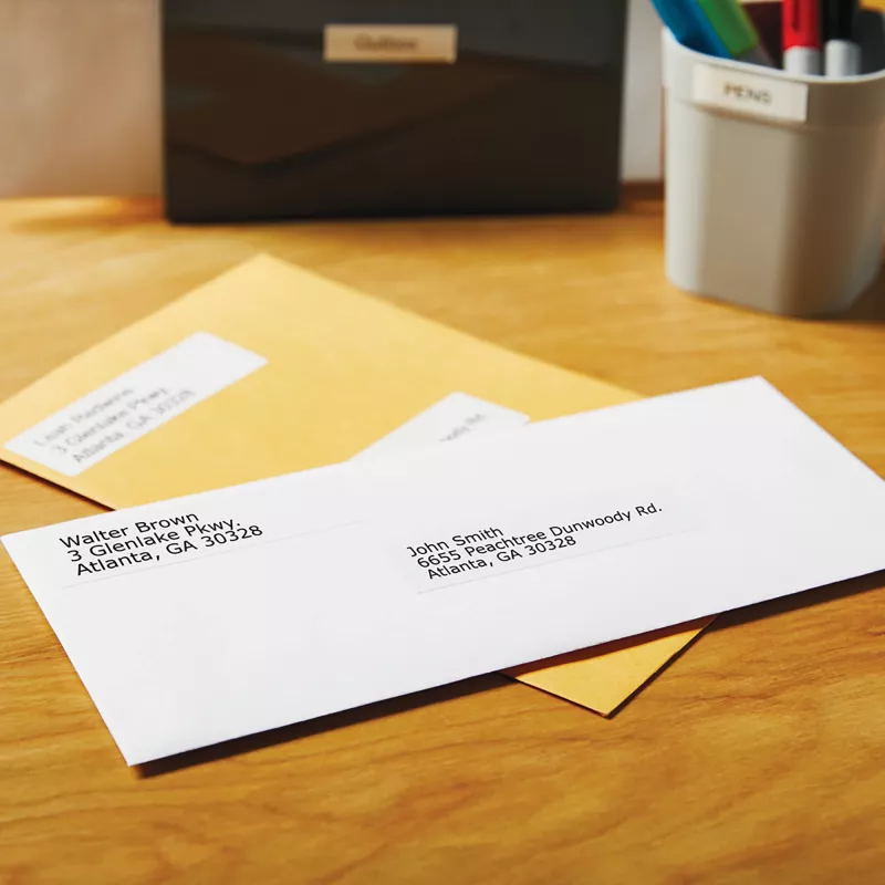 Selbstklebende Druckeretiketten DYMO LW Address Labels 28X89