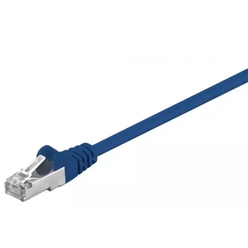 Netzwerkkabel Goobay 68054 Blau 1m Cat5e SF/UTP