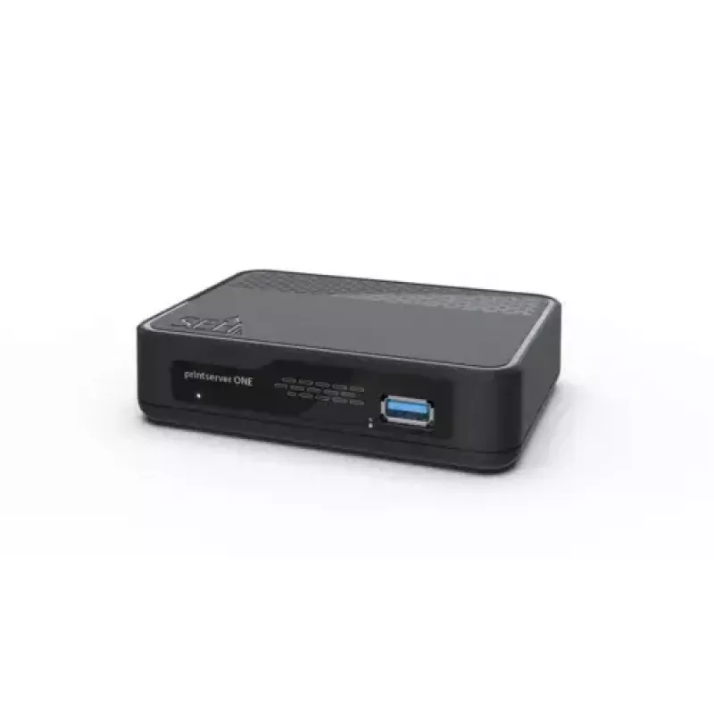 Printserver SEH printserver One Ethernet LAN Schwarz 10/100/1000 Mbit/s