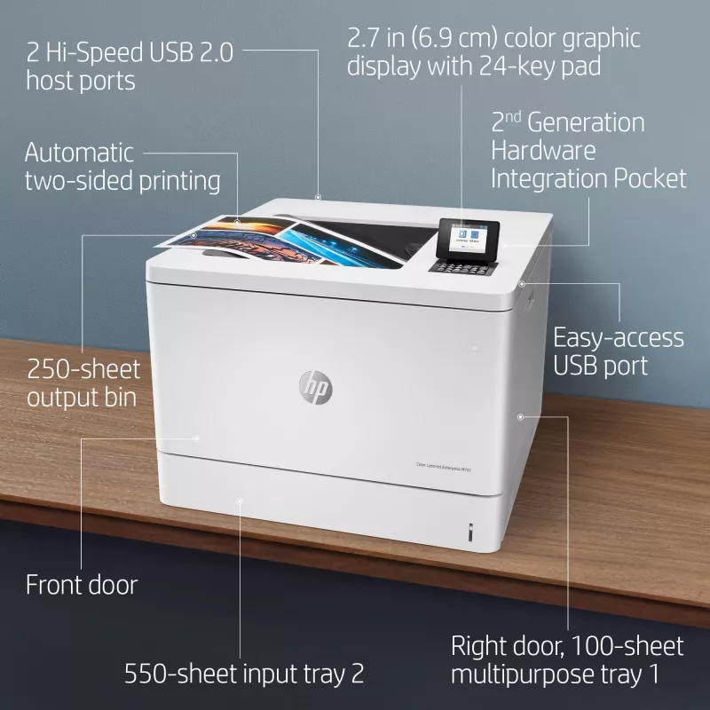 Drucker HP Color LaserJet Enterprise M751dn Laser Farbe