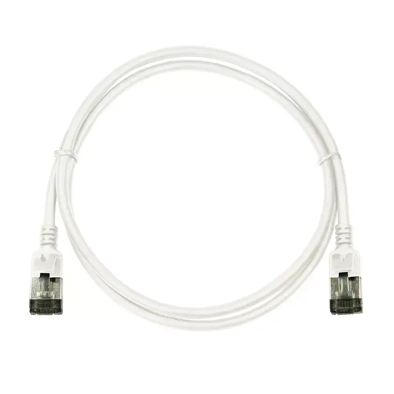 Netzwerkkabel LogiLink CQ9011S RJ-45 Cat6a 0,3 m Weiß