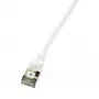 Netzwerkkabel LogiLink Ultraflex SlimLine RJ-45 Cat6a 1 m Weiß