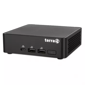 TERRA Micro 6000 SILENT GREENLINE Intel Core 5 210H 16 GB DDR5-SDRAM 500 GB SSD Windows 11 Pro Micro-PC Mini-PC Schwarz