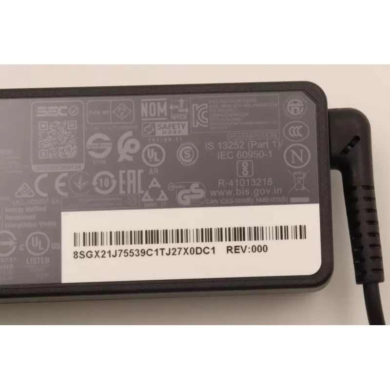 Lenovo 5A11H02883 Netzteil Drinnen 65 W Schwarz