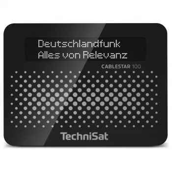 Uhrenradio TechniSat CABLESTAR 100 Digitaler Tuner OLED-Display