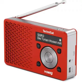 Personal Radio TechniSat DigitRadio 1 Rot Weiß