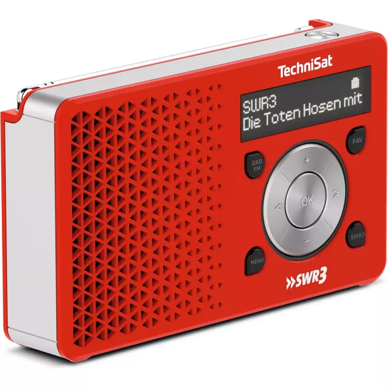 Personal Radio TechniSat DigitRadio 1 Rot Weiß