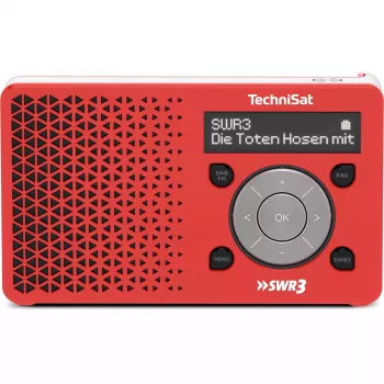 Personal Radio TechniSat DigitRadio 1 Rot Weiß