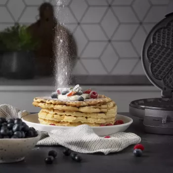 Waffeleisen Princess 01.132380.01.001 5 Herzwaffeln 1200W Edelstahl