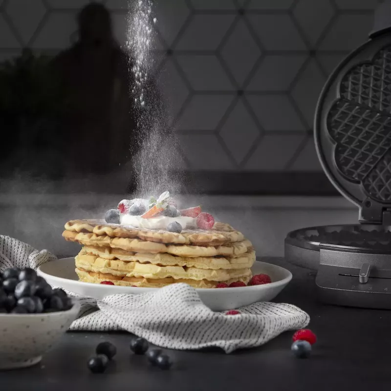 Waffeleisen Princess 01.132380.01.001 5 Herzwaffeln 1200W Edelstahl