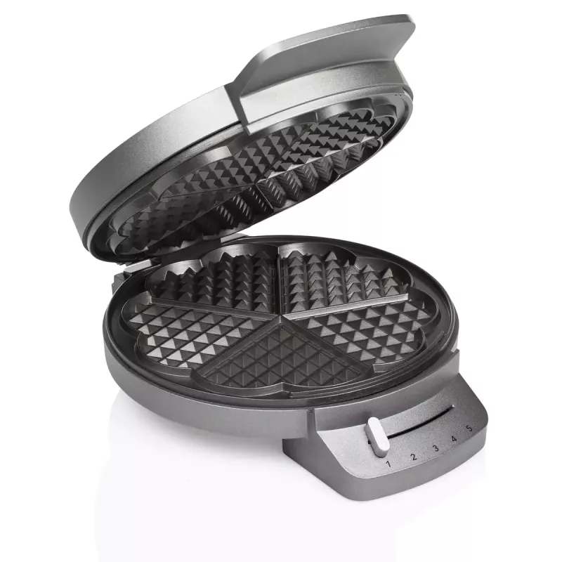 Waffeleisen Princess 01.132380.01.001 5 Herzwaffeln 1200W Edelstahl