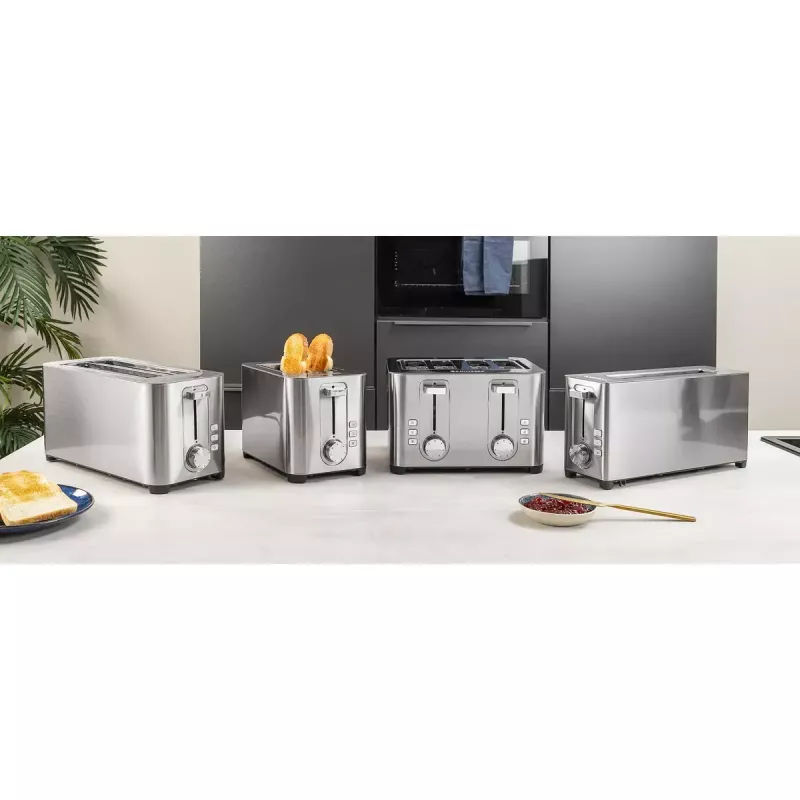 Toaster Princess 01.142400.01.001 2 Scheiben Edelstahl 850W