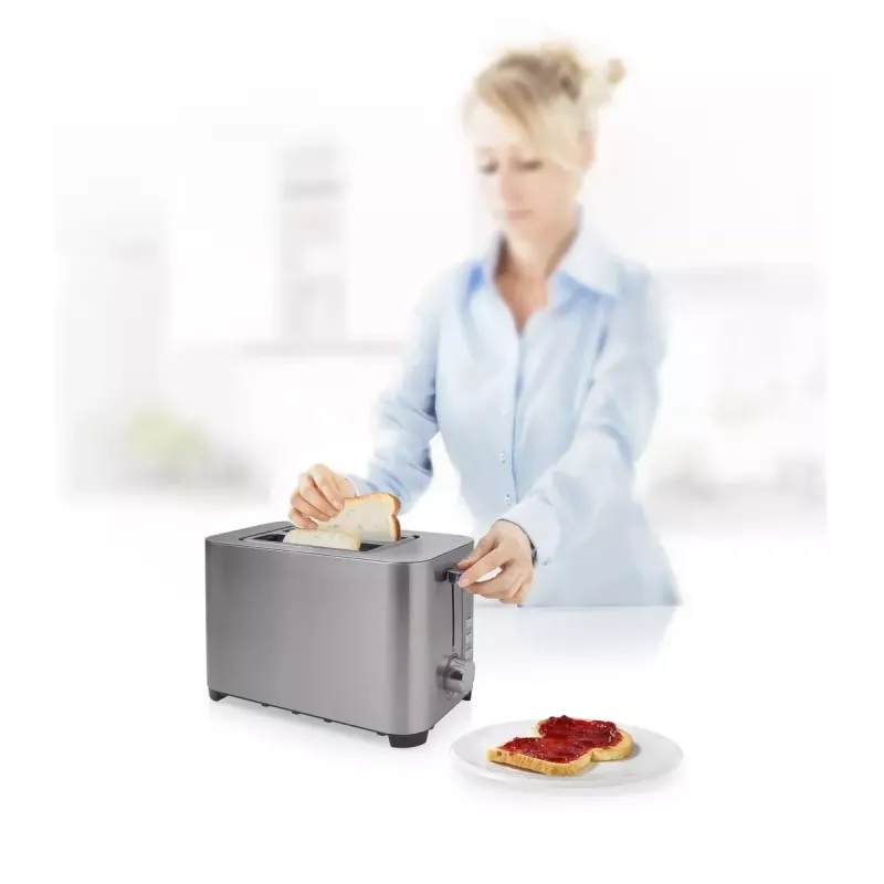 Toaster Princess 01.142400.01.001 2 Scheiben Edelstahl 850W