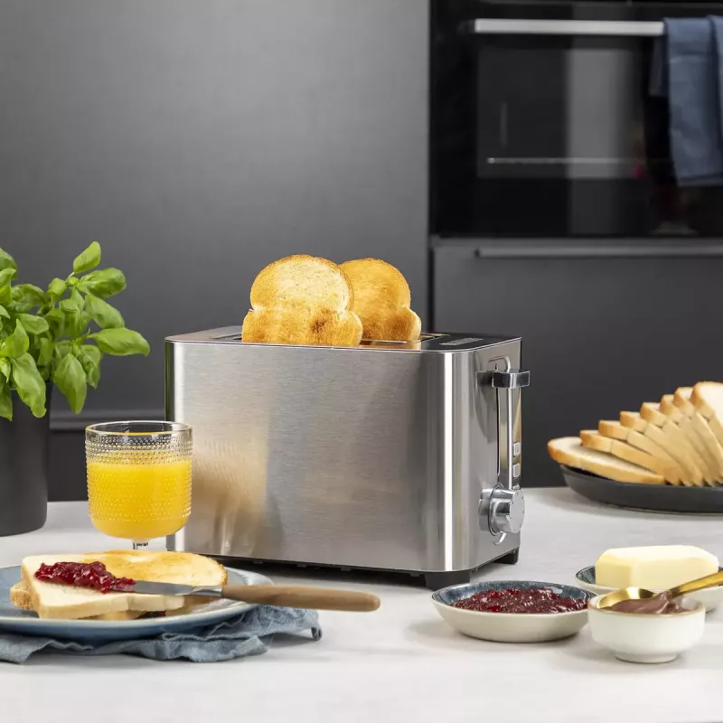 Toaster Princess 01.142400.01.001 2 Scheiben Edelstahl 850W