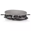 Princess 162720 Raclette 8 Oval Stone Grill Party 1200W 8 Pfannen