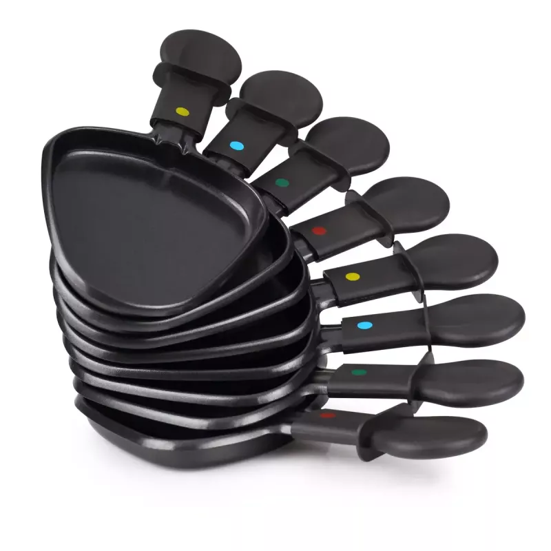 Princess 162720 Raclette 8 Oval Stone Grill Party 1200W 8 Pfannen