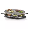 Princess 162720 Raclette 8 Oval Stone Grill Party 1200W 8 Pfannen