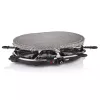 Princess 162720 Raclette 8 Oval Stone Grill Party 1200W 8 Pfannen