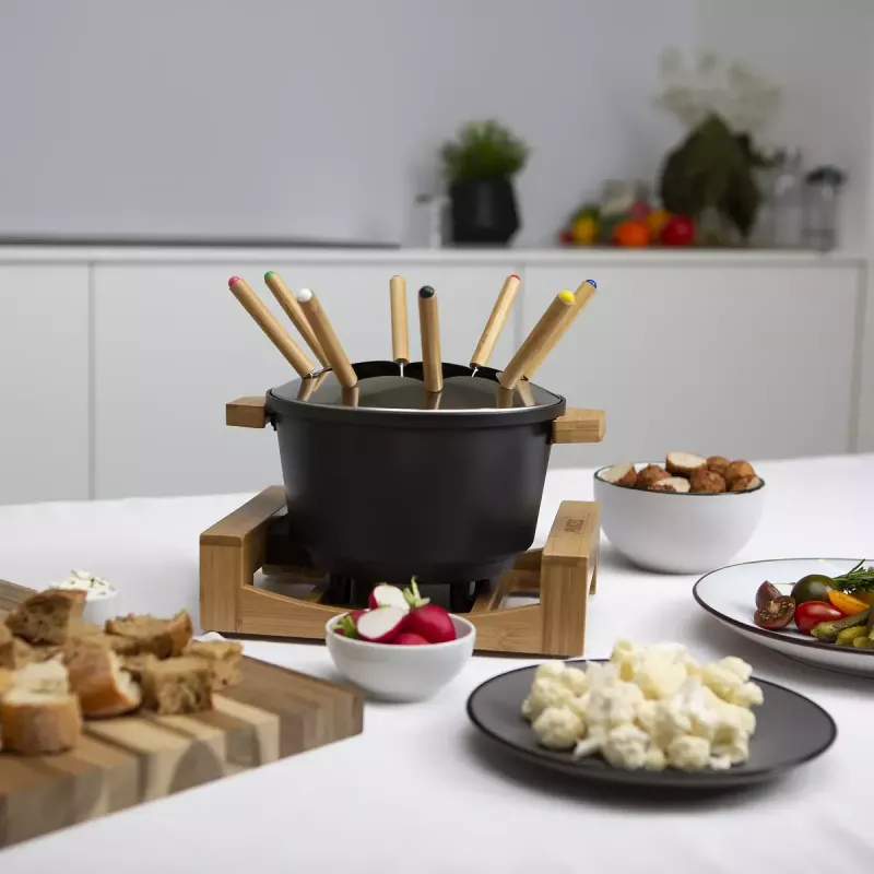 Fondue-Set Princess 01.173025.01.001 Pure Schwarz