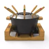 Fondue-Set Princess 01.173025.01.001 Pure Schwarz