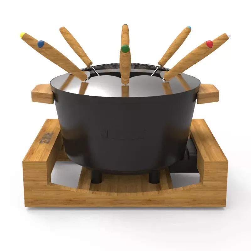 Fondue-Set Princess 01.173025.01.001 Pure Schwarz
