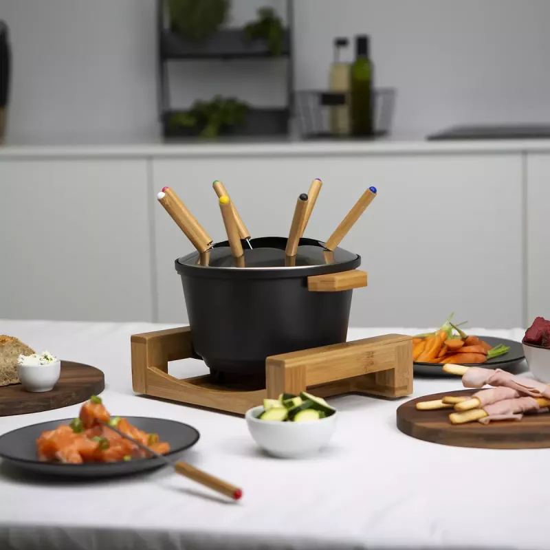 Fondue-Set Princess 01.173025.01.001 Pure Schwarz