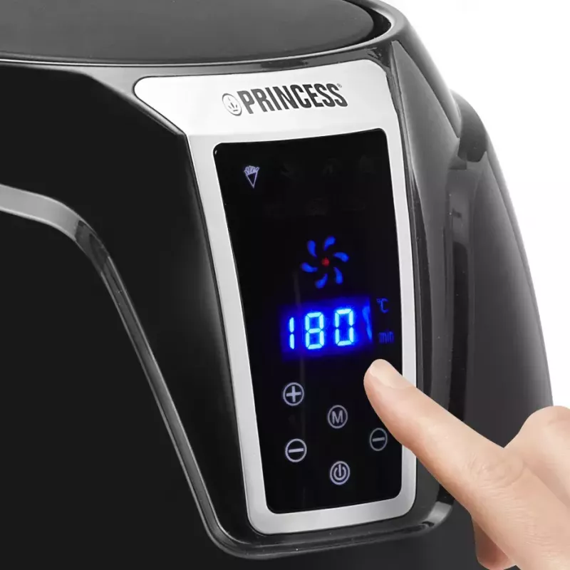 Princess 182021 Digital XL Heißluftfritteuse, 3,2 L