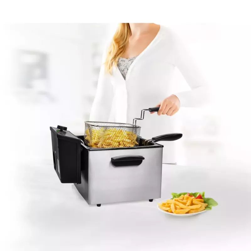 Fritteuse Princess 01.185000.01.001 5 L 3270 W Schwarz Edelstahl