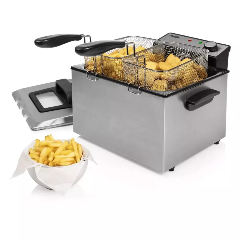 Fritteuse Princess 01.185000.01.001 5 L 3270 W Schwarz Edelstahl