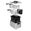 Fritteuse Princess 01.185000.01.001 5 L 3270 W Schwarz Edelstahl