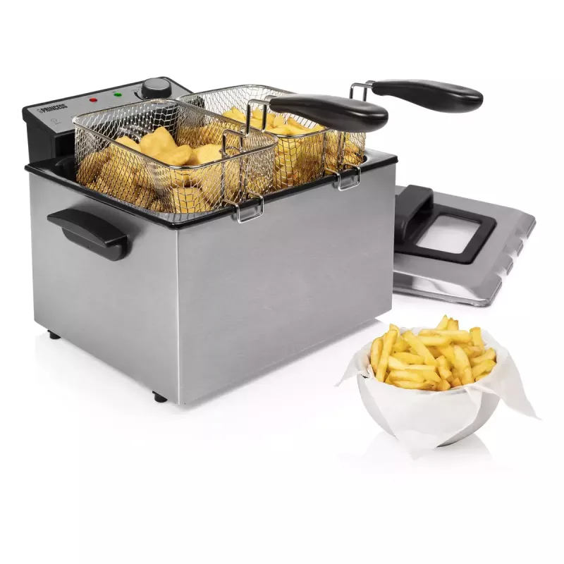 Fritteuse Princess 01.185000.01.001 5 L 3270 W Schwarz Edelstahl
