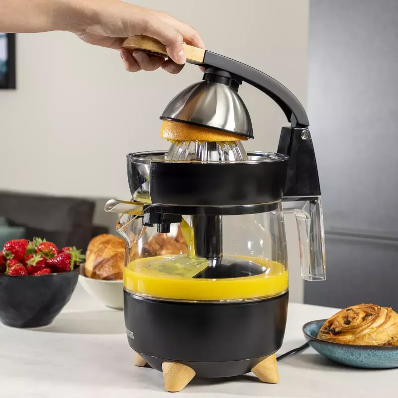 Zitruspresse Princess 201862 Schwarz Transparent 1L 300W