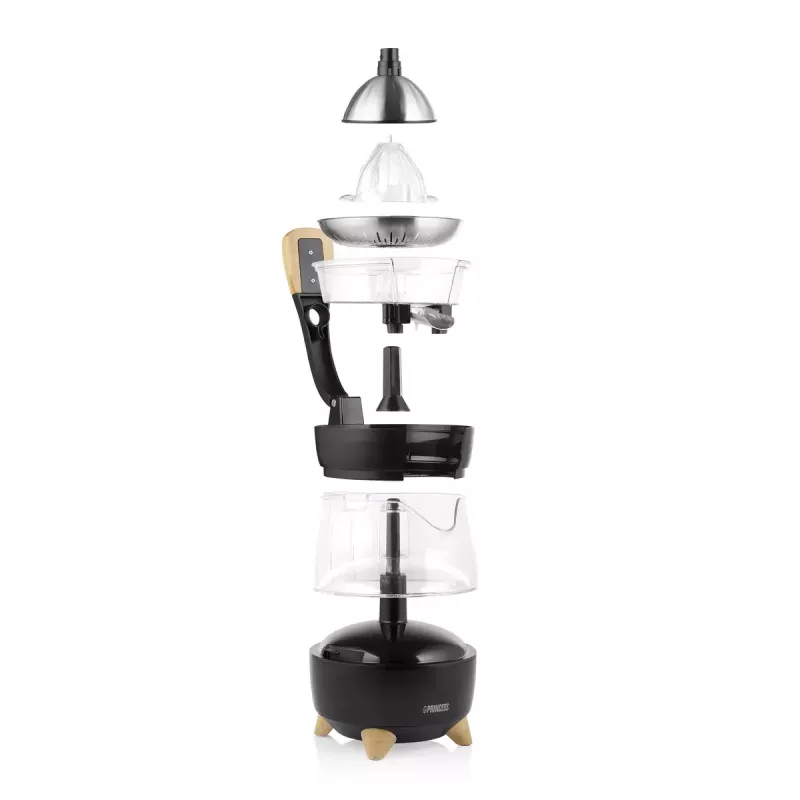 Zitruspresse Princess 201862 Schwarz Transparent 1L 300W