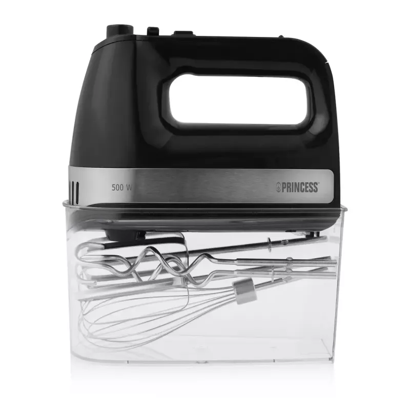 Handmixer Princess 222206 Schwarz Silber