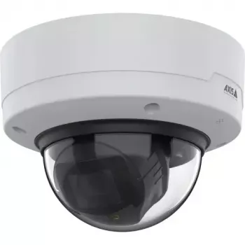 IP-Dome-Sicherheitskamera AXIS P3287-LV — 2592×1944, CMOS 1/2.8 Zoll, 3–8,5 mm varifokal, 190° Drehung, Innen-/Außenbereich, Decken-/Wandmontage