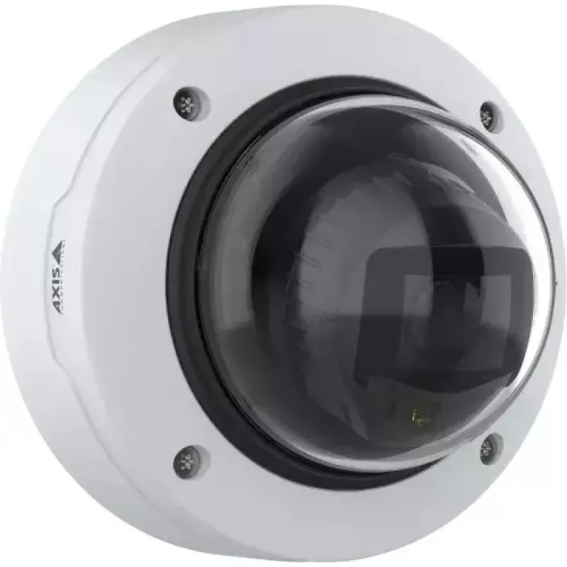 IP-Dome-Sicherheitskamera AXIS P3287-LV — 2592×1944, CMOS 1/2.8 Zoll, 3–8,5 mm varifokal, 190° Drehung, Innen-/Außenbereich, Decken-/Wandmontage