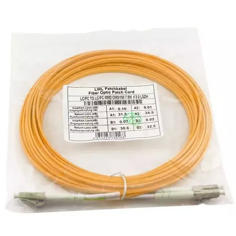 InfiniBand/Glasfaserkabel BlueOptics 050502K5120000050M 50 m 2x LC LC/APC Grün