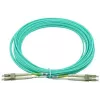 Glasfaserkabel BlueOptics 050502T512000030M-BO 2x LC 2x SC LC/APC OM3 30 m Grün