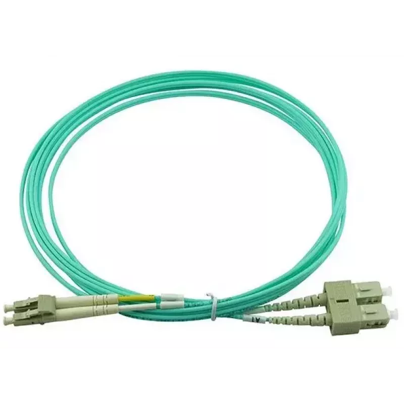BlueOptics InfiniBand/Glasfaserkabel 20 m 2x LC 2x SC LC/APC Grün