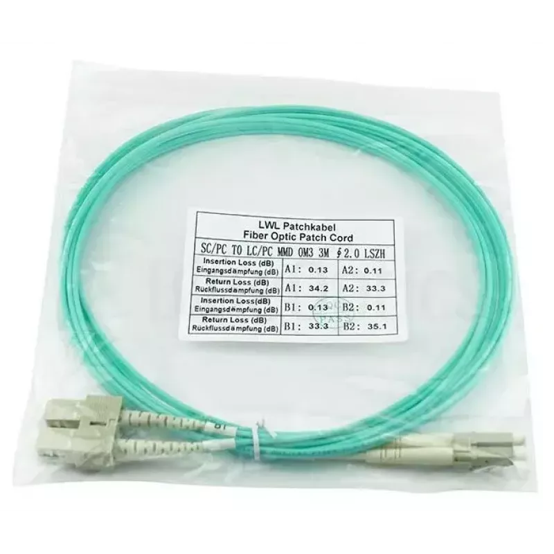 BlueOptics InfiniBand/Glasfaserkabel 30 m 2x LC 2x SC LC/APC